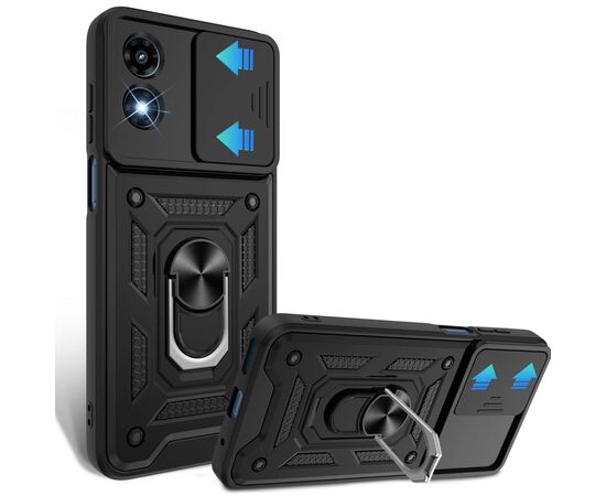 Чохол до мобільного телефона BeCover Military Motorola Moto G04/G04s Black (713062), зображення 5