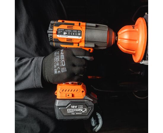 Защитные перчатки Neo Tools комплект 12шт, полиэстер с нитриловым покрытием, р.11, серо-черный (97-647-11), изображение 2 Защитные перчатки Neo Tools комплект 12шт, полиэстер с нитриловым покрытием, р.11, серо-черный (97-647-11), изображение 2