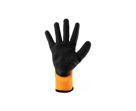 Защитные перчатки Neo Tools латексное покрытие, полиэстер, р.9, оранжево черные (97-612-9), изображение 2 Защитные перчатки Neo Tools латексное покрытие, полиэстер, р.9, оранжево черные (97-612-9), изображение 2