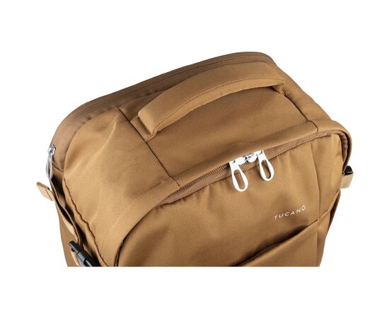 Рюкзак туристический Tucano Tugo M Cabin 15.6" коричневий (BKTUG-M-MC), изображение 6 Рюкзак туристический Tucano Tugo M Cabin 15.6" коричневий (BKTUG-M-MC), изображение 6