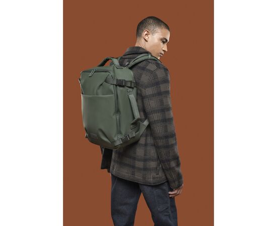 Рюкзак туристический Tucano Tugo M Dry Cabin Luggage 15.6" зелений (BKTUGDR-M-V), изображение 4