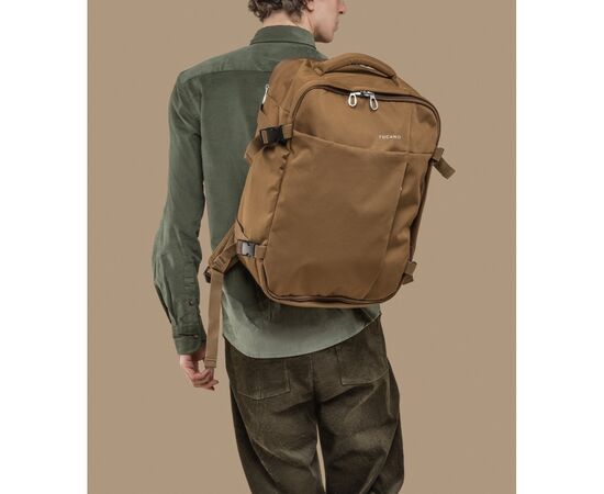 Рюкзак туристический Tucano Tugo ML Cabin 17" коричневий (BKTUG-ML-MC), изображение 11 Рюкзак туристический Tucano Tugo ML Cabin 17" коричневий (BKTUG-ML-MC), изображение 11