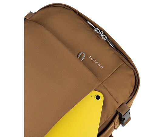 Рюкзак туристический Tucano Tugo ML Cabin 17" коричневий (BKTUG-ML-MC), изображение 6 Рюкзак туристический Tucano Tugo ML Cabin 17" коричневий (BKTUG-ML-MC), изображение 6