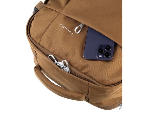 Рюкзак туристический Tucano Tugo ML Cabin 17" коричневий (BKTUG-ML-MC), изображение 7 Рюкзак туристический Tucano Tugo ML Cabin 17" коричневий (BKTUG-ML-MC), изображение 7