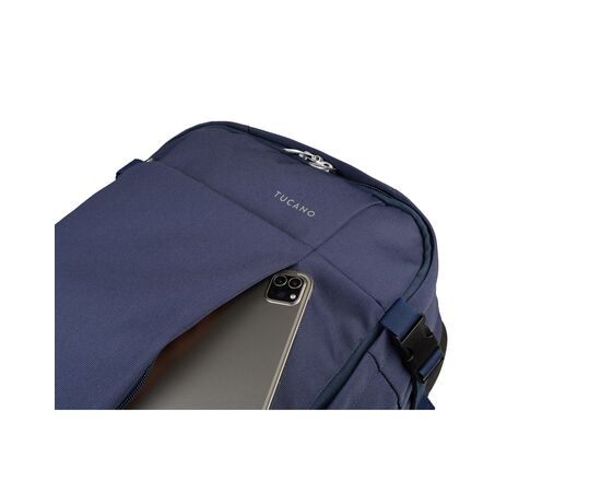 Рюкзак туристический Tucano Tugo ML Cabin 17" синій (BKTUG-ML-B), изображение 8