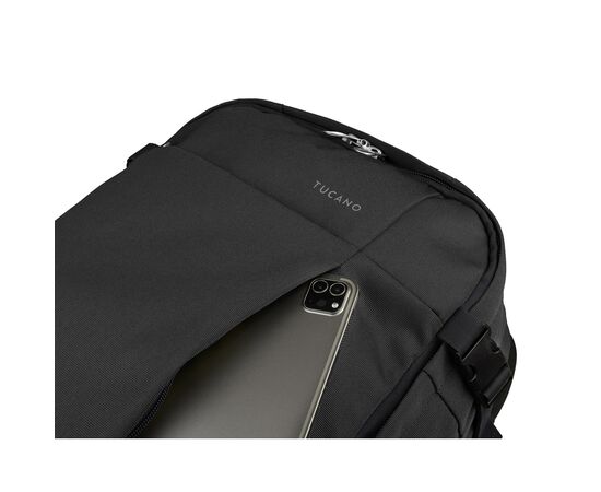 Рюкзак туристический Tucano Tugo ML Cabin 17" чорний (BKTUG-ML-BK), изображение 7 Рюкзак туристический Tucano Tugo ML Cabin 17" чорний (BKTUG-ML-BK), изображение 7