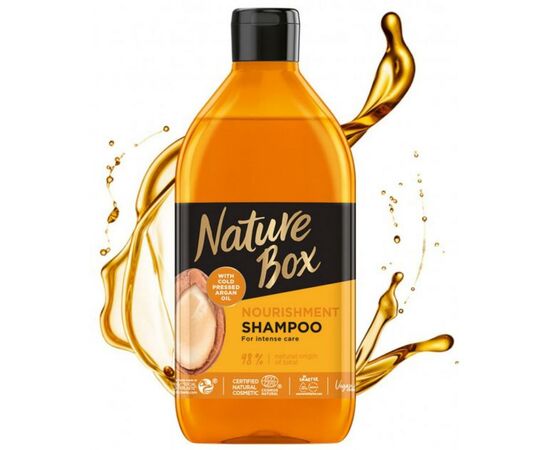 Шампунь Nature Box для питания и интенсивного ухода за волосами 385 мл (9000101299250), изображение 3 Шампунь Nature Box для питания и интенсивного ухода за волосами 385 мл (9000101299250), изображение 3