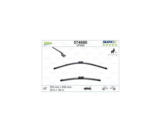 Щітка склоочисника Valeo 574680