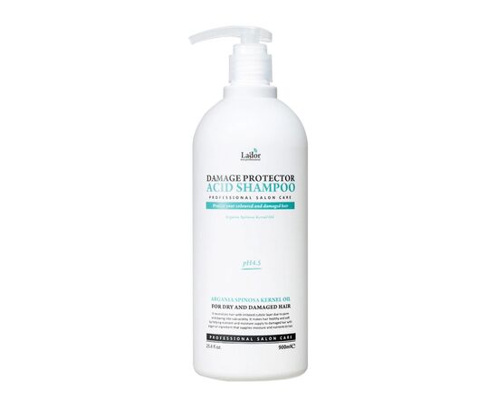 Шампунь La'dor Damage Protector Acid Shampoo Безлужний з pH 4.5 900 мл (8809500810926)