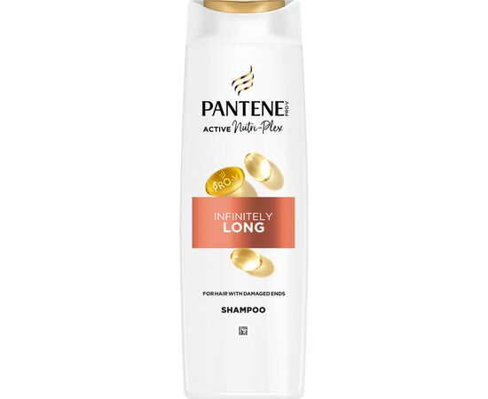 Шампунь Pantene Pro-V Infinitely Long Для поврежденных волос 400 мл (8700216058155), изображение 2 Шампунь Pantene Pro-V Infinitely Long Для поврежденных волос 400 мл (8700216058155), изображение 2
