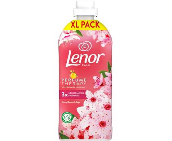 Кондиционер для белья Lenor Вишневый цвет и Шалфей 1200 мл (8700216326612), изображение 2