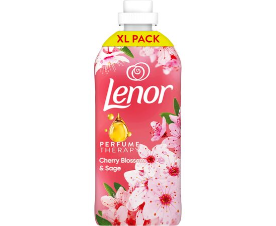 Кондиціонер для білизни Lenor Вишневий цвіт та Шавлія 1200 мл (8700216326612)