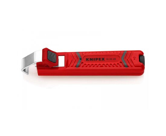 Съемник изоляции KNIPEX 16 20 28 SB, изображение 2 Съемник изоляции KNIPEX 16 20 28 SB, изображение 2