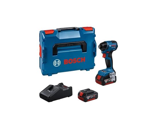 Гайковерт Bosch GDR. 18V-220 C, 18V, 2х5Ah, 0-3400об/мин, 220Нм, Bluetooth (0.601.9L6.003)