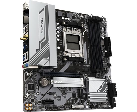 Материнская плата GIGABYTE B650M GAMING PLUS WIFI, изображение 2 Материнская плата GIGABYTE B650M GAMING PLUS WIFI, изображение 2