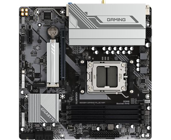 Материнская плата GIGABYTE B650M GAMING PLUS WIFI, изображение 4 Материнская плата GIGABYTE B650M GAMING PLUS WIFI, изображение 4