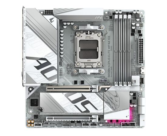 Материнская плата GIGABYTE B850M A ELT WF6E ICE (B850M AORUS ELITE WIFI6E ICE)