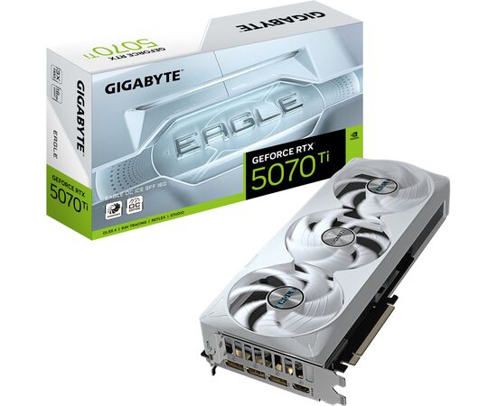 Видеокарта GIGABYTE GeForce RTX5070 Ti 16GB EAGLE OC ICE SFF (GV-N507TEAGLEOC ICE-16GD), изображение 10 Видеокарта GIGABYTE GeForce RTX5070 Ti 16GB EAGLE OC ICE SFF (GV-N507TEAGLEOC ICE-16GD), изображение 10