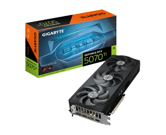 Видеокарта GIGABYTE GeForce RTX5070 Ti 16GB EAGLE OC SFF (GV-N507TEAGLE OC-16GD), изображение 10 Видеокарта GIGABYTE GeForce RTX5070 Ti 16GB EAGLE OC SFF (GV-N507TEAGLE OC-16GD), изображение 10