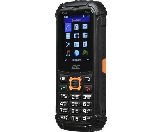 Мобильный телефон 2E R240 2024 Black (694743654103), изображение 9 Мобильный телефон 2E R240 2024 Black (694743654103), изображение 9