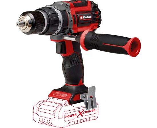 Шуруповерт Einhell TP-CD 18,/70 Li-i BL - Solo 18V, 70Нм, 800·3200об/хв (без АКБ та ЗП) (4514315)
