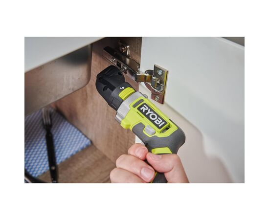 Отвертка аккумуляторная Ryobi RSD4-120TA2, USB Lithium, 4V, 1х2Ah, 5Нм, 200об/мин, 2 насадки, 10 бит, кейс (5133006211), изображение 4