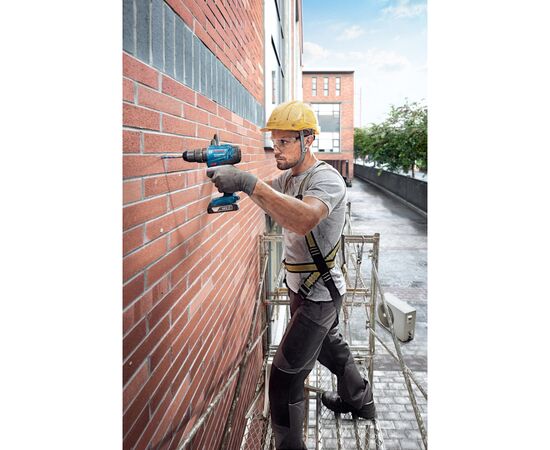 Шуруповерт Bosch GSB 183-LI 18V, 1х2Ah, 21-56Нм, 374-1815 об/хв, кейс, 1.2кг (0.601.9K9.101), зображення 3 Шуруповерт Bosch GSB 183-LI 18V, 1х2Ah, 21-56Нм, 374-1815 об/хв, кейс, 1.2кг (0.601.9K9.101), зображення 3