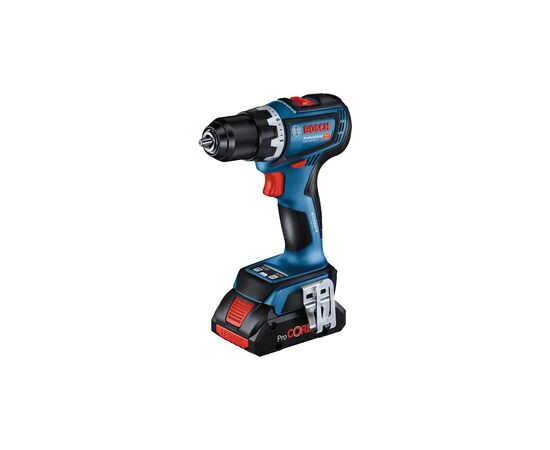 Шуруповерт Bosch GSR 18V-90 C 18V, 36-64Нм, 0-2100 об/хв, кейс, 1.1кг (без АКБ та ЗП) (0.601.9K6.002)