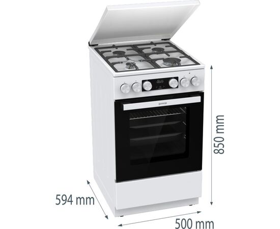 Плита Gorenje GK5C42WF-B, изображение 11 Плита Gorenje GK5C42WF-B, изображение 11