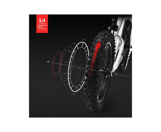 Беговел QPlay KidsBy Lime-Green (KB14KidsByLimeGreen), изображение 4 Беговел QPlay KidsBy Lime-Green (KB14KidsByLimeGreen), изображение 4