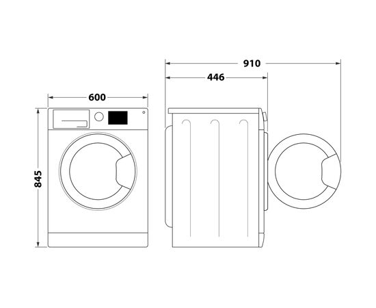 Стиральная машина Indesit IM600MYTIMEUA, изображение 5 Стиральная машина Indesit IM600MYTIMEUA, изображение 5