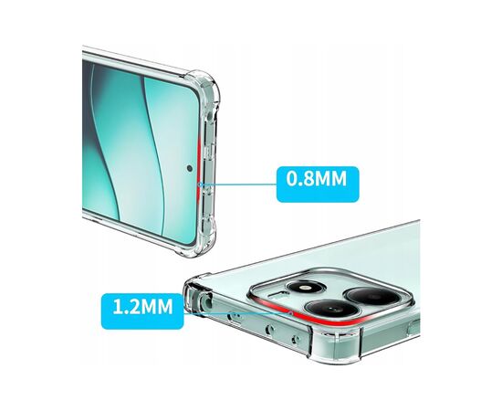 Чехол для мобильного телефона BeCover Anti-Shock Xiaomi Redmi Note 14 4G Clear (713035), изображение 2