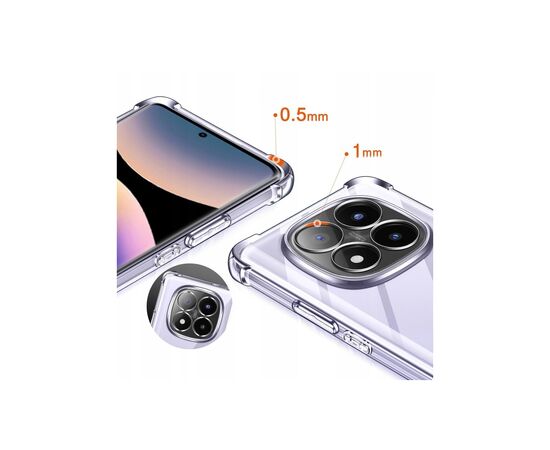 Чехол для мобильного телефона BeCover Anti-Shock Xiaomi Redmi Note 14 Pro 4G Clear (713036), изображение 4