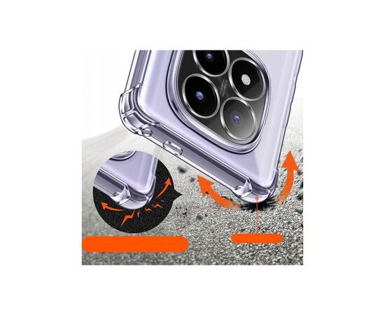 Чехол для мобильного телефона BeCover Anti-Shock Xiaomi Redmi Note 14 Pro 4G Clear (713036), изображение 5