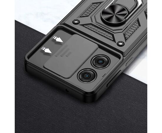 Чехол для мобильного телефона BeCover Military Motorola Moto G75 Black (713060), изображение 3