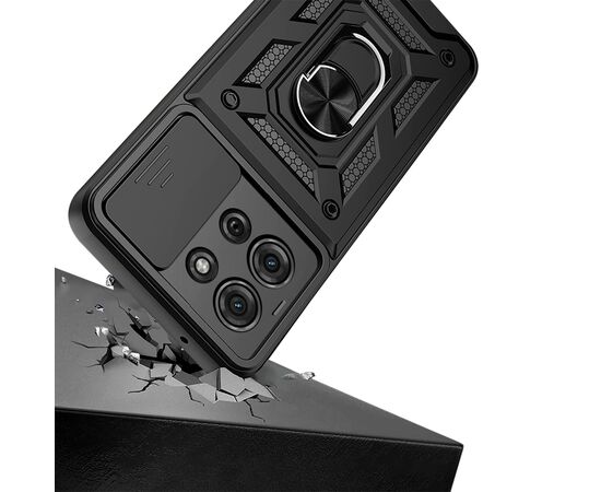 Чехол для мобильного телефона BeCover Military Motorola Moto G75 Black (713060), изображение 4