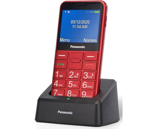 Мобильный телефон Panasonic KX-TU155 Red (KX-TU155EXRN), изображение 3 Мобильный телефон Panasonic KX-TU155 Red (KX-TU155EXRN), изображение 3