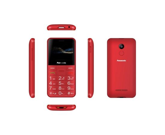 Мобильный телефон Panasonic KX-TU155 Red (KX-TU155EXRN), изображение 6 Мобильный телефон Panasonic KX-TU155 Red (KX-TU155EXRN), изображение 6