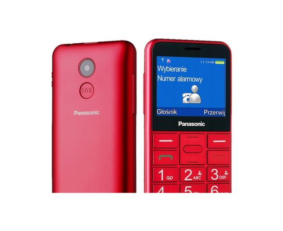 Мобильный телефон Panasonic KX-TU155 Red (KX-TU155EXRN), изображение 7 Мобильный телефон Panasonic KX-TU155 Red (KX-TU155EXRN), изображение 7