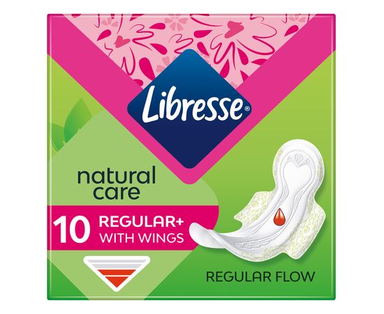 Гигиенические прокладки Libresse Natural Care Ultra Clip Normal 10 шт (7322540523300)