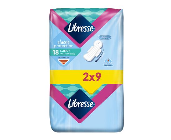 Гигиенические прокладки Libresse Classic Ultra Clip Super Duo Soft 18 шт (7322540063608), изображение 3 Гигиенические прокладки Libresse Classic Ultra Clip Super Duo Soft 18 шт (7322540063608), изображение 3