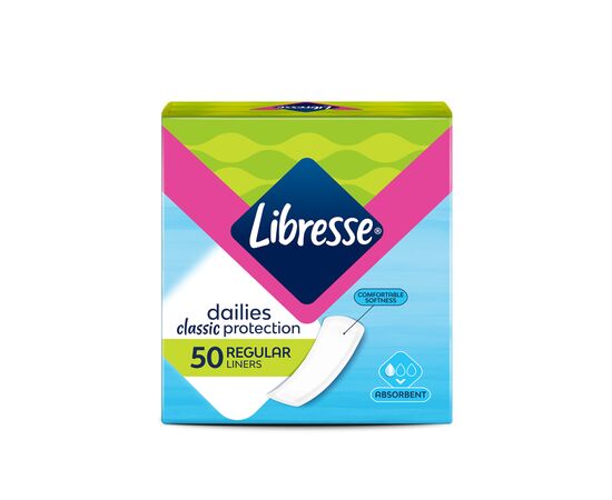 Ежедневные прокладки Libresse Pantyliners Classic 50 шт (7322540157093), изображение 2