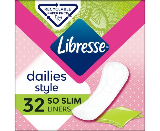 Ежедневные прокладки Libresse Dailies Style 32 шт. (7322540758191/7322540083934)