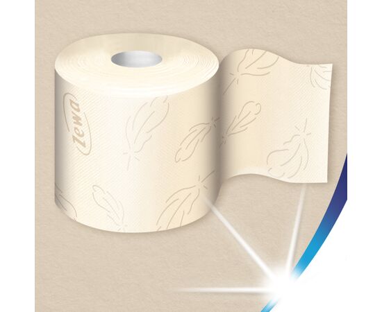 Туалетная бумага Zewa Exclusive Natural Soft 4 слоя 8 рулонов (7322541361246), изображение 3 Туалетная бумага Zewa Exclusive Natural Soft 4 слоя 8 рулонов (7322541361246), изображение 3