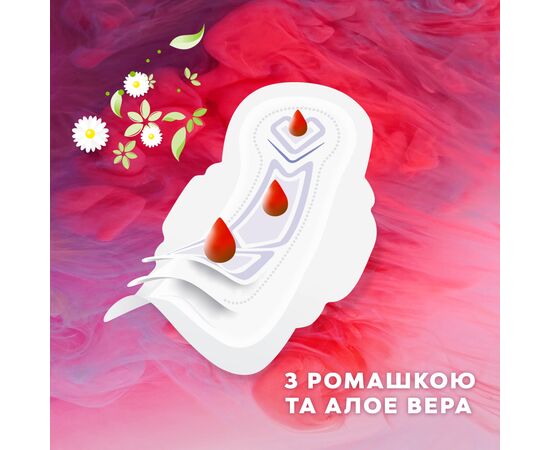 Гигиенические прокладки Libresse Ultra Normal Aloe Vera & Camomile 20 шт. (7322540344011), изображение 4 Гигиенические прокладки Libresse Ultra Normal Aloe Vera & Camomile 20 шт. (7322540344011), изображение 4