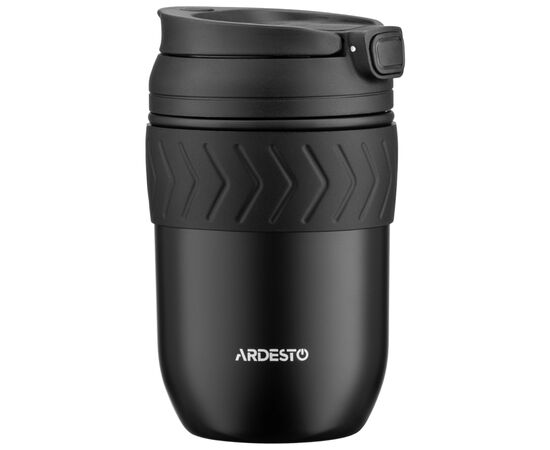 Термокружка Ardesto Cosy 400 мл Чорна (AR2640BT)