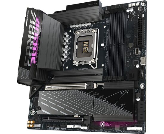 Материнская плата GIGABYTE B860M A ELITE WIFI6E (B860M AORUS ELITE WIFI6E), изображение 3 Материнская плата GIGABYTE B860M A ELITE WIFI6E (B860M AORUS ELITE WIFI6E), изображение 3