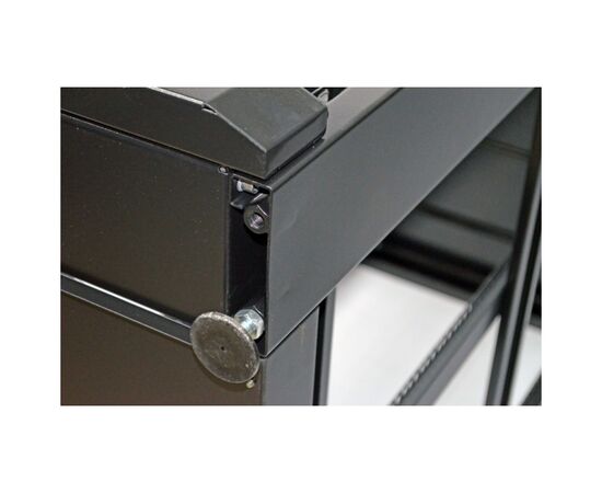 Шкаф напольный CMS 28U 19" 610x1055mm усиленная (UA-MGSE28610MB), изображение 10 Шкаф напольный CMS 28U 19" 610x1055mm усиленная (UA-MGSE28610MB), изображение 10