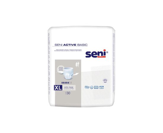 Подгузники для взрослых Seni Active Basic труси XL Extra Large 30 шт (5900516699680)