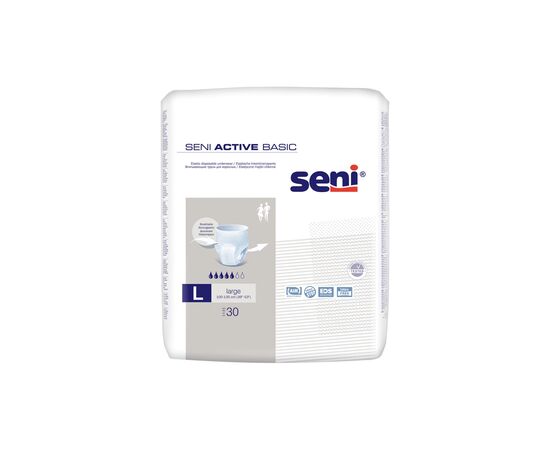 Подгузники для взрослых Seni Active Basic труси L Large 30 шт (5900516699673)